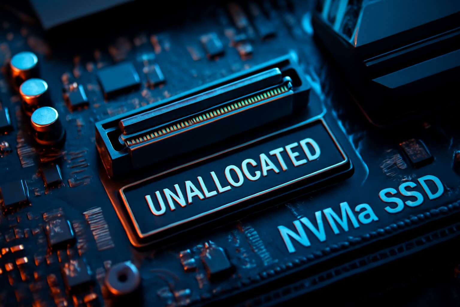 nvme unallocated