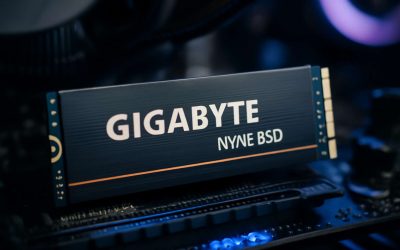 Experience lightning-fast storage with the latest Gigabyte NVMe SSD for ultimate performance.