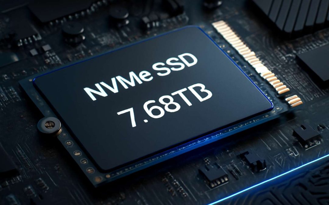 Experience lightning-fast storage with the groundbreaking NVME 7.68 TB for ultimate performance