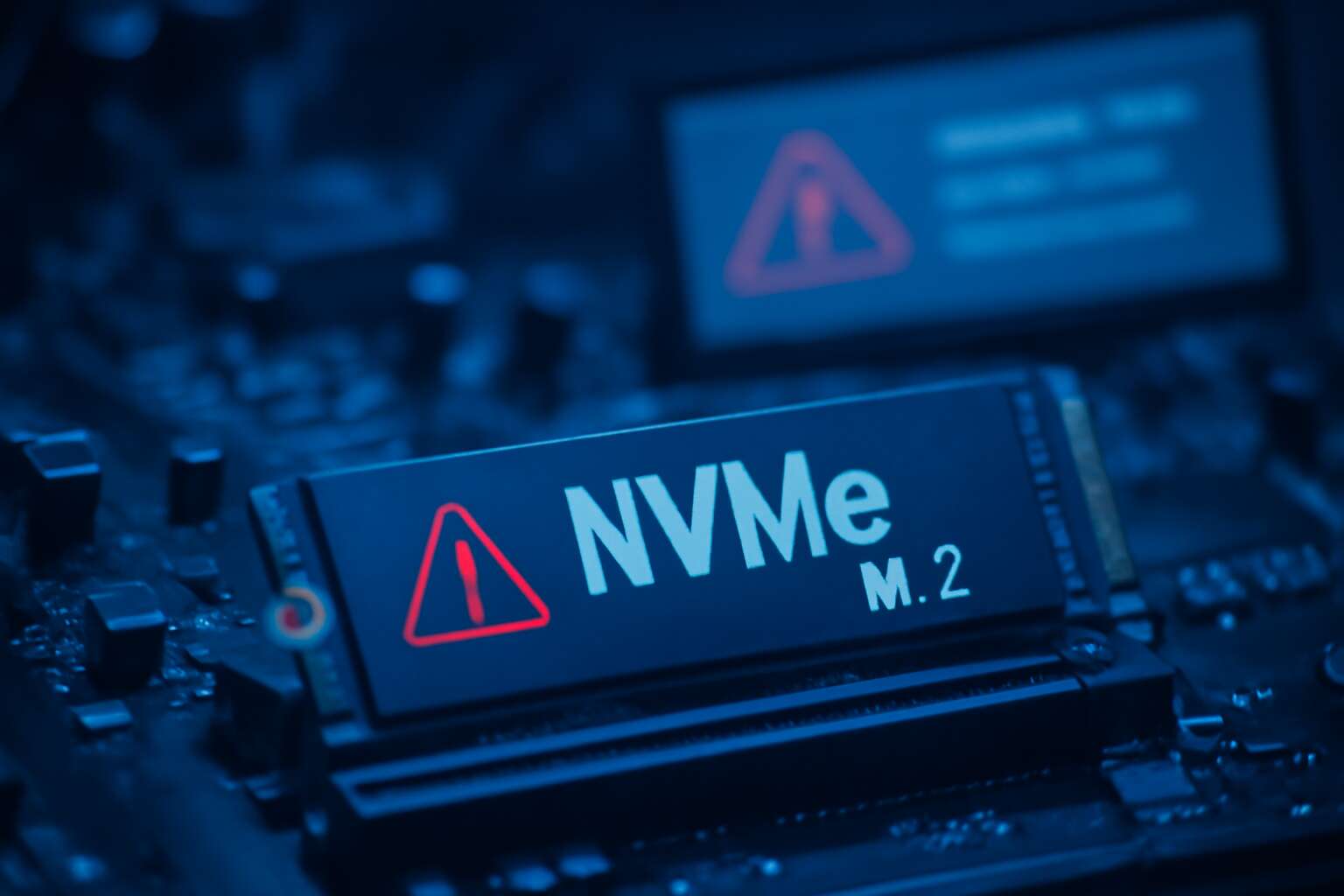 nvme not showing up