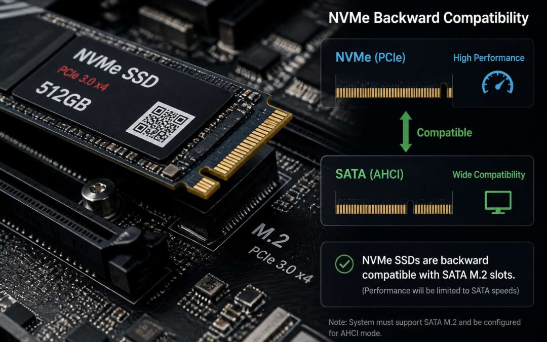 are nvme drives backwards compatible; yes, but with caveats.