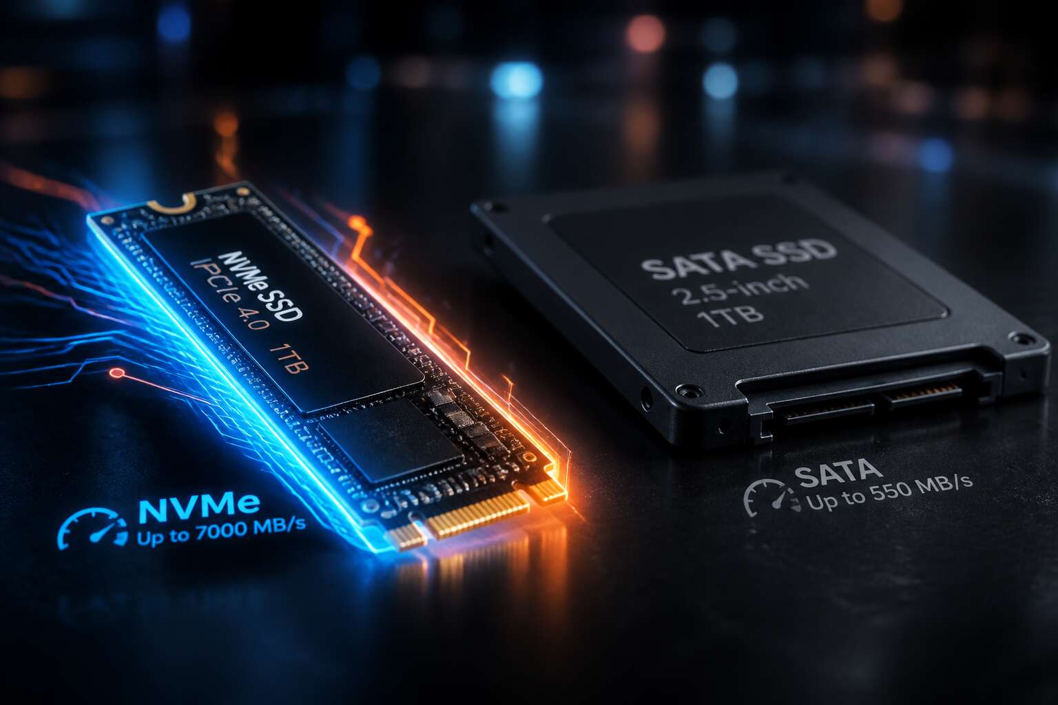 why nvme is better than ssd