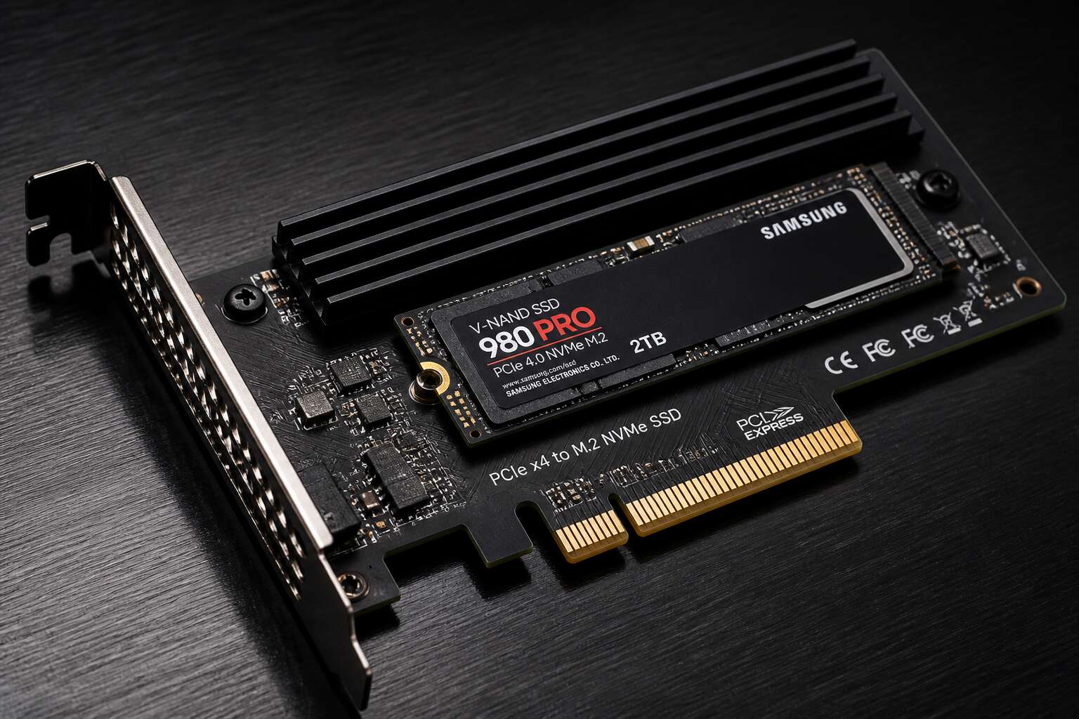 pci to nvme adapter